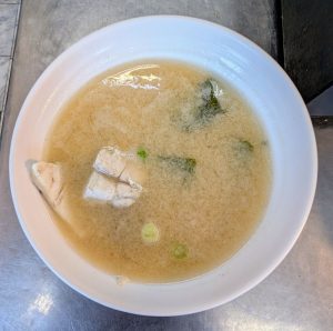 深海鱸魚肉湯（味噌）