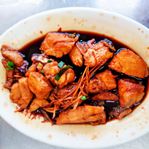 鹹蒸石斑魚肉